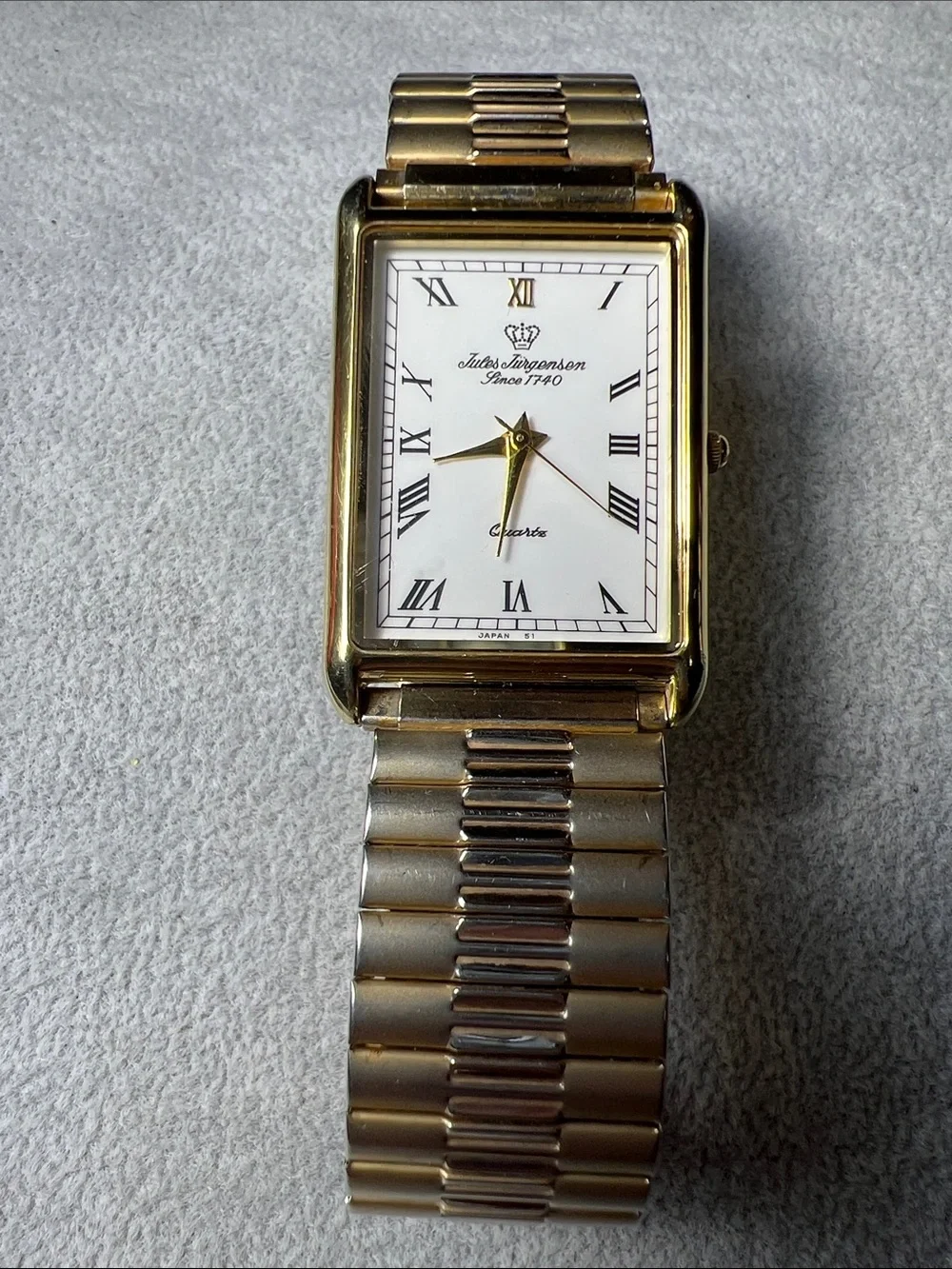 Jules Jurgensen Tank Watch Vintage